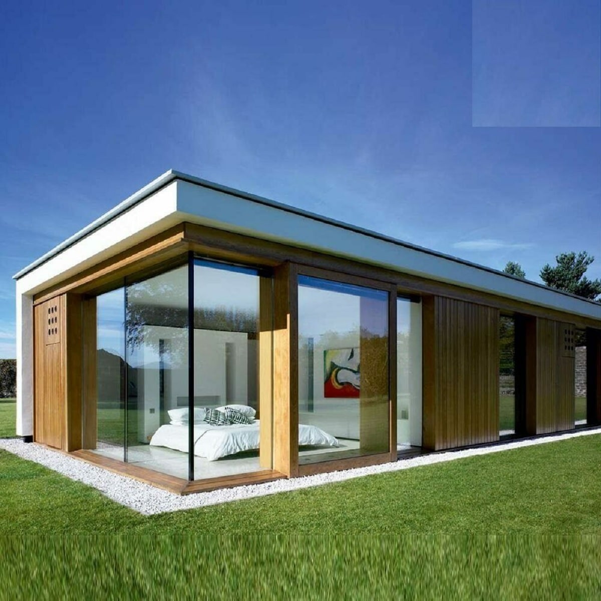 prefab houses prefabricated modern shipping container homes 2 bedroom USA luxury villa
