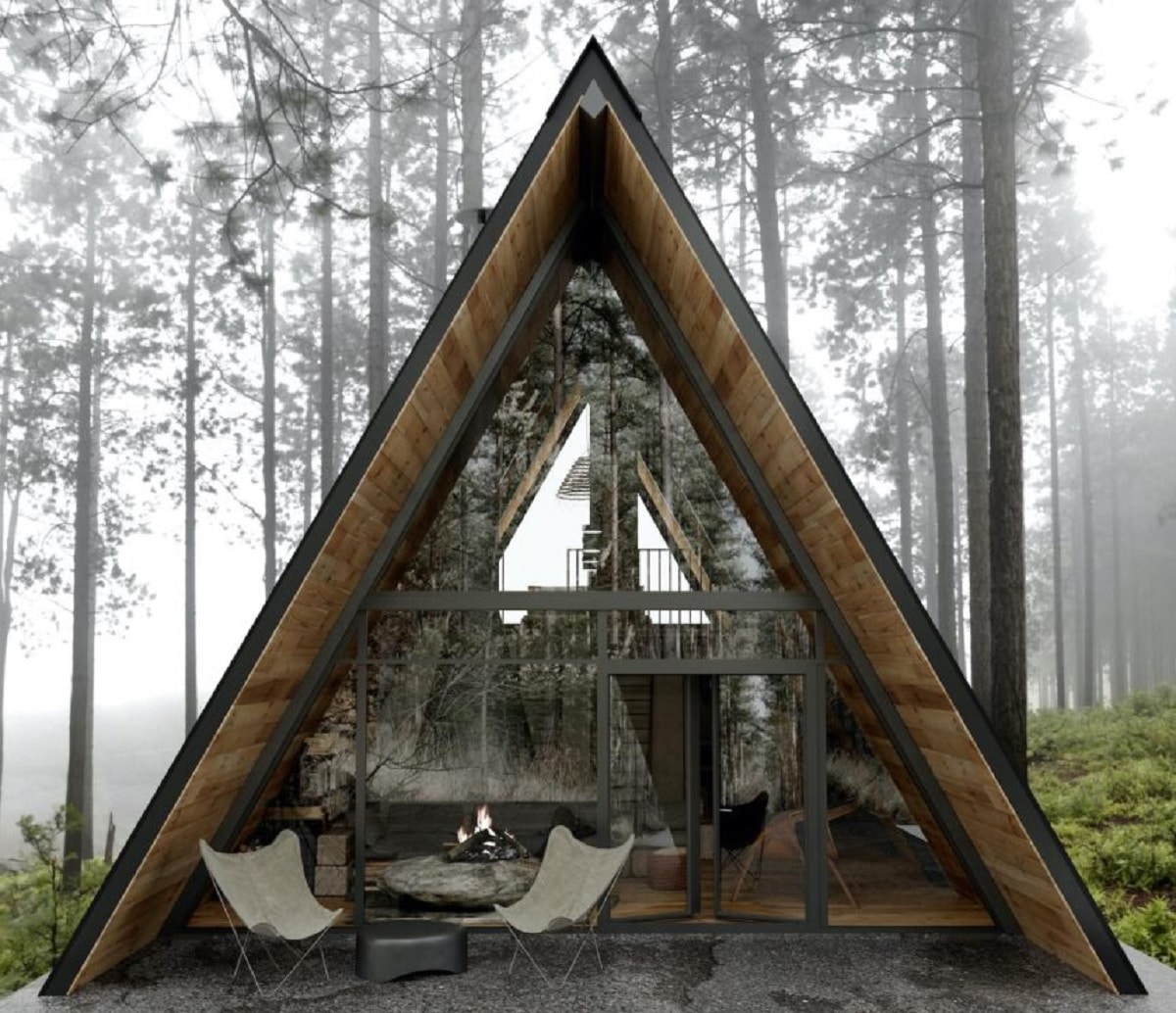 The A-Frame Cabin in Lake Tahoe