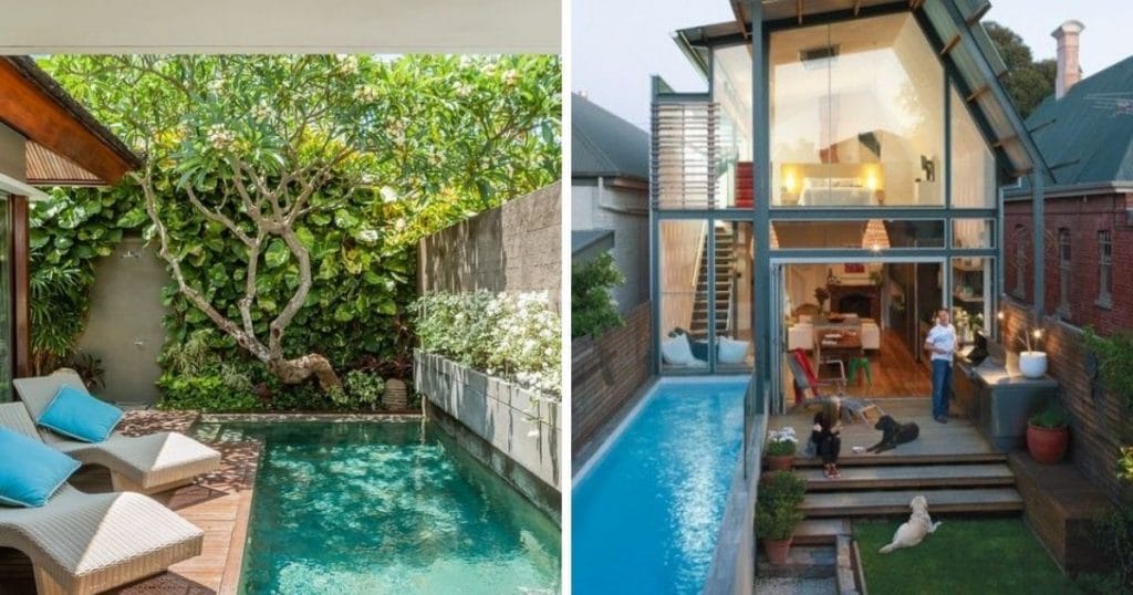 Tiny houses with pools
