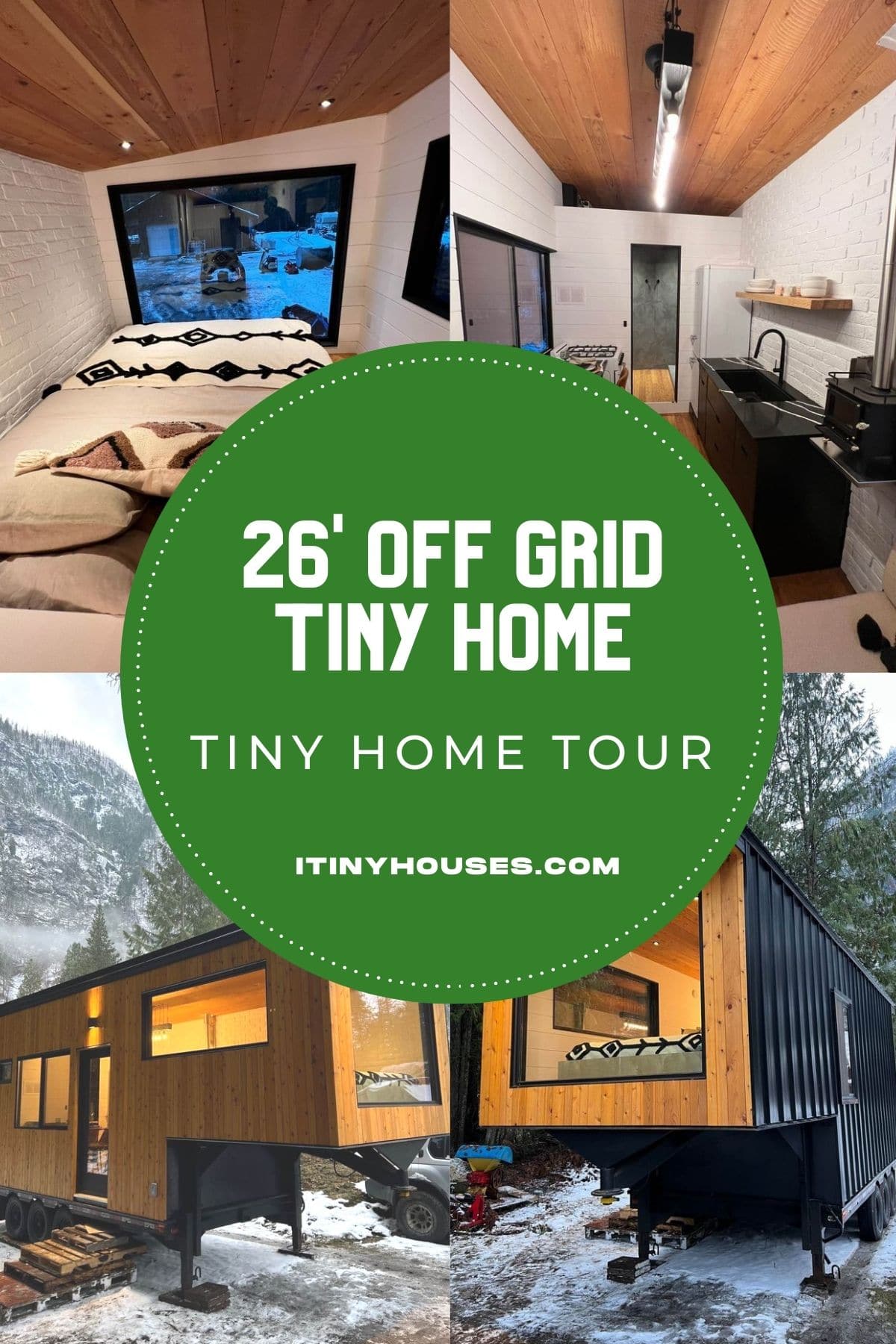 Photo inspiration: Fresh Look at 26 Off Grid Luxury Tiny Home On Wheels With Solar