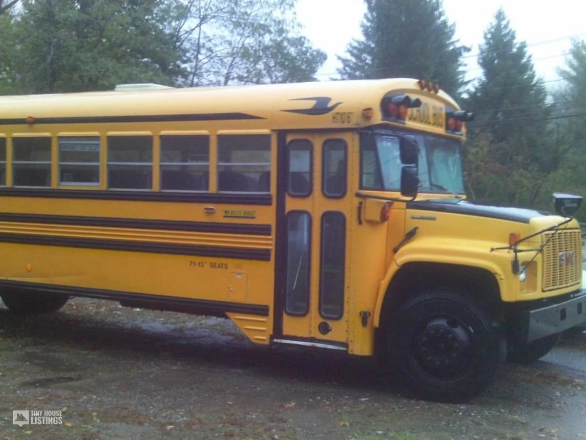 Clinton School Bus