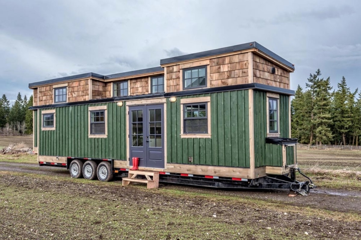 Two toned tiny house