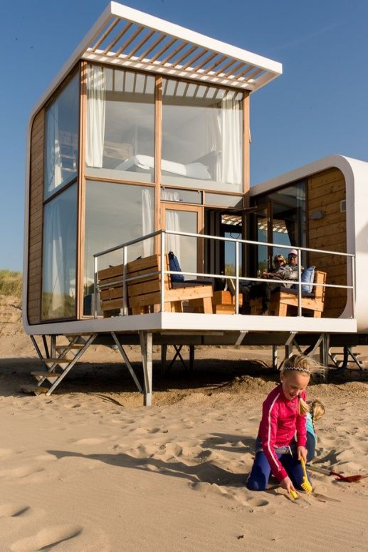 Futuristic Beach Home