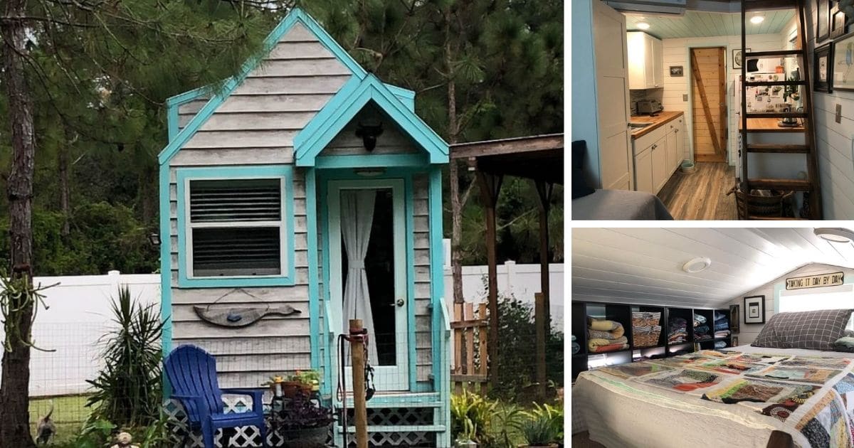 20' Custom Rustic Farmhouse Has Tons of Storage - Tiny Houses