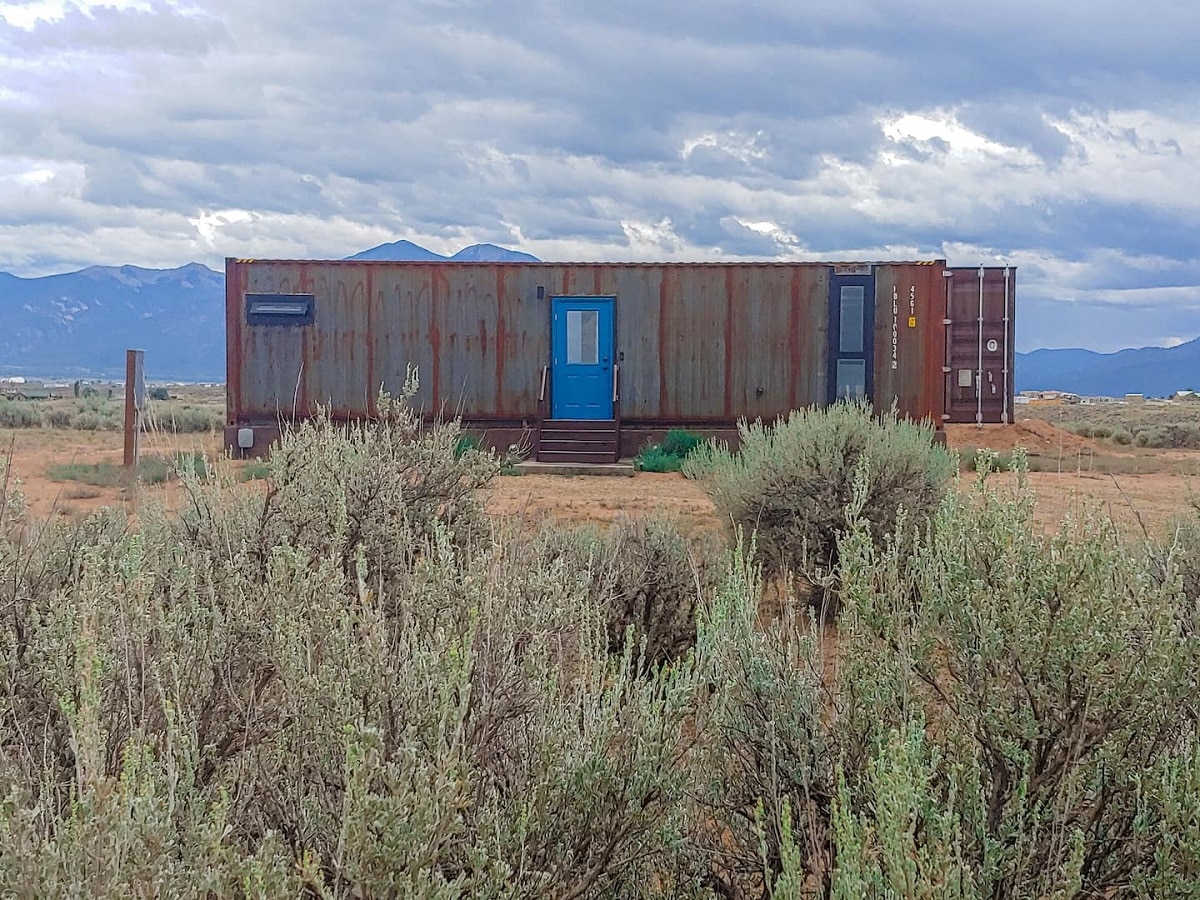 Shipping Container Home With Mountain Views