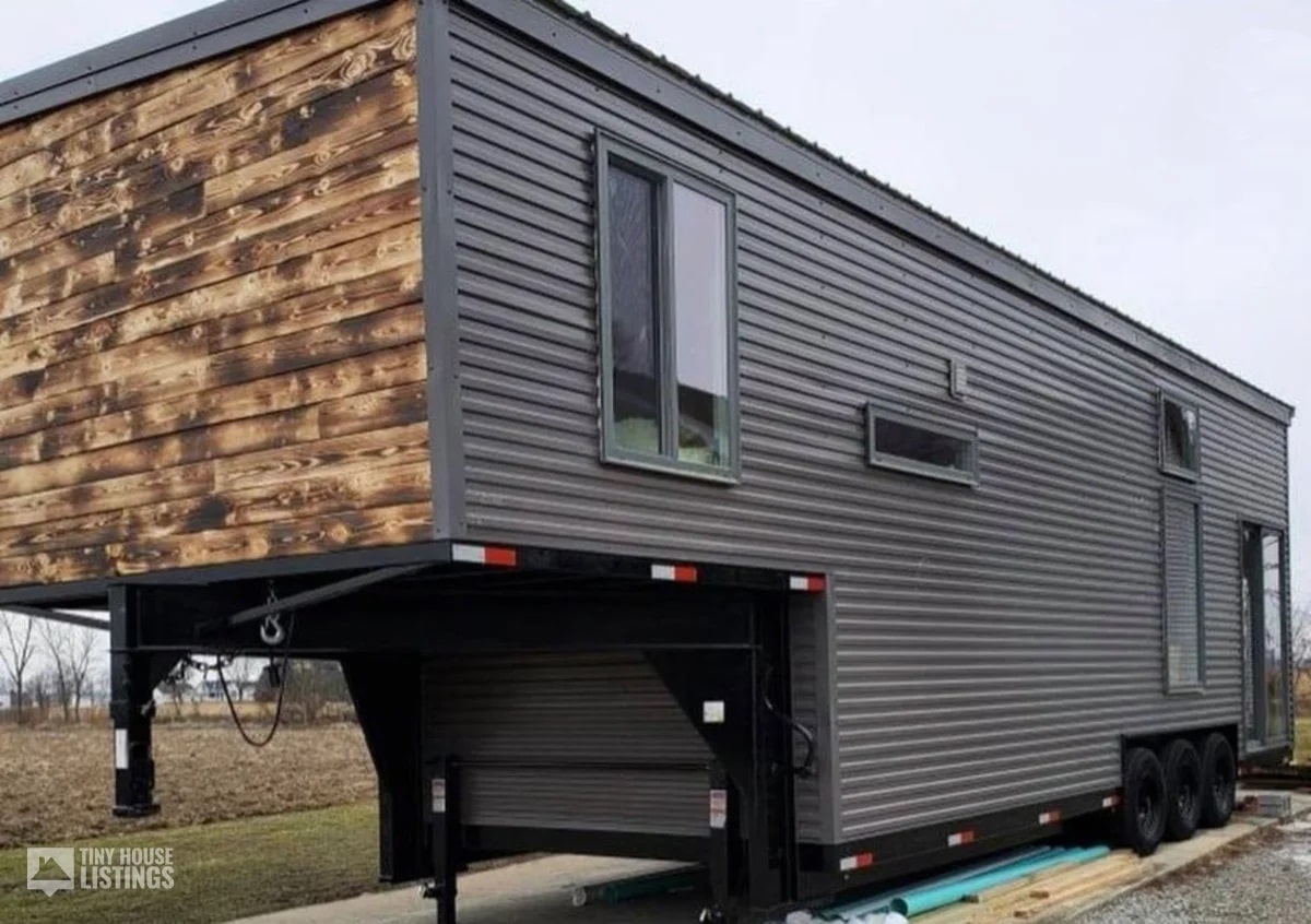 Repurposed container ban tiny home