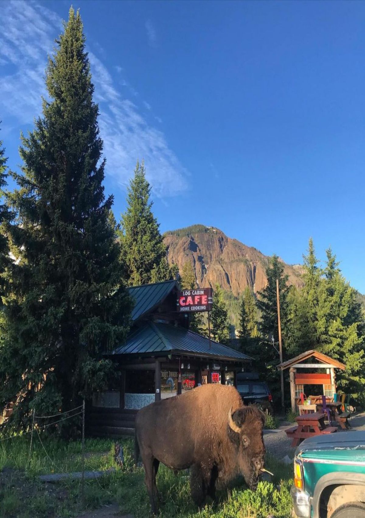Log Cabin Cafe - Montana