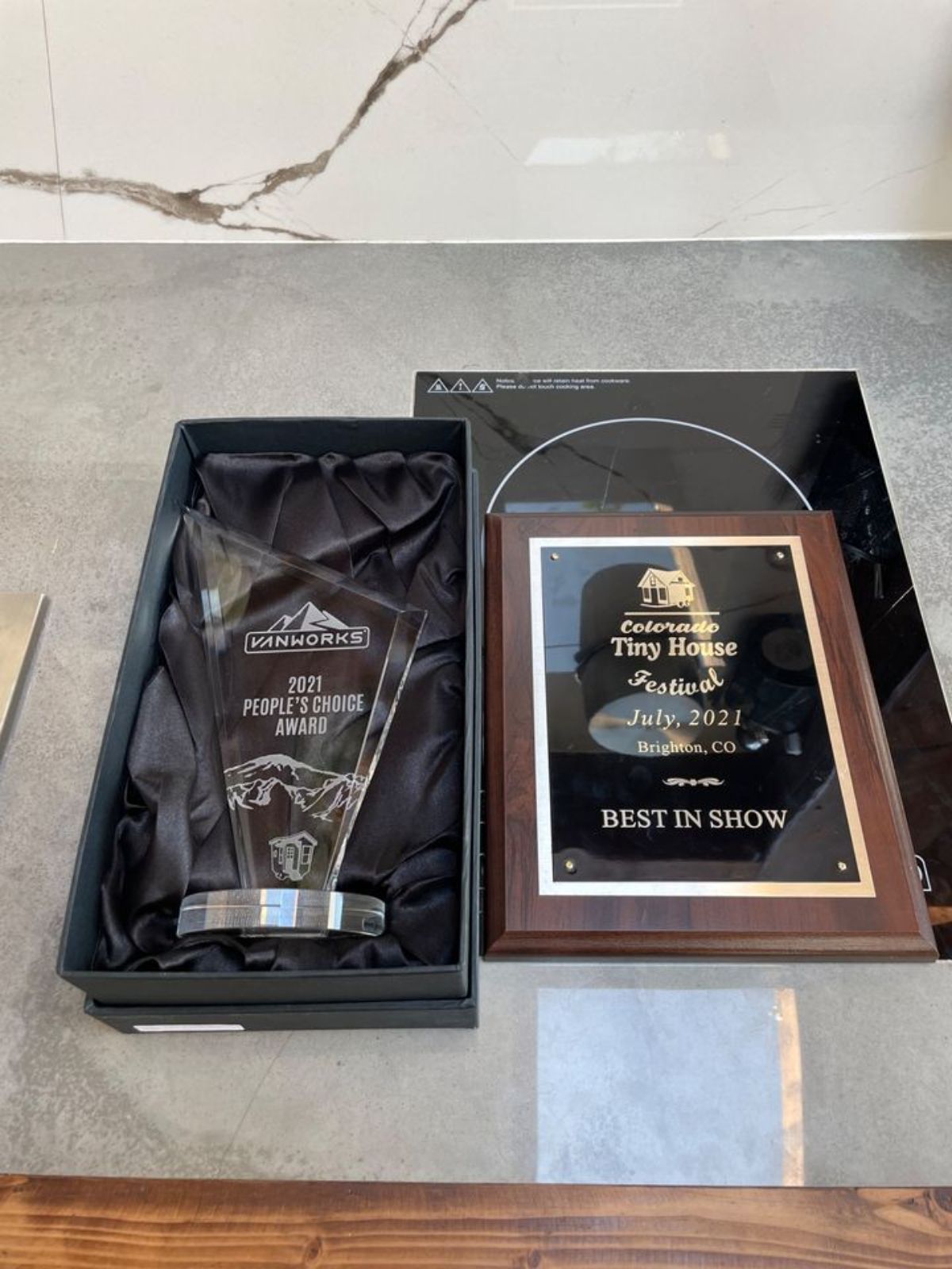 best in the show awards at tiny house festival on 2021