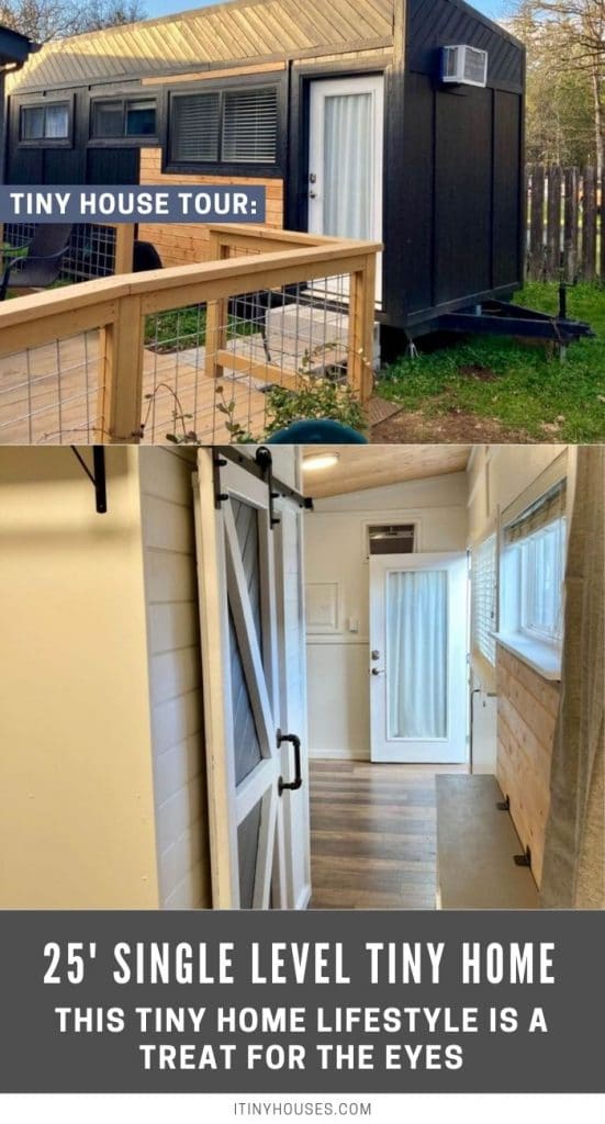25' Single Level Tiny Home is a Treat For the Eyes PIN (1)