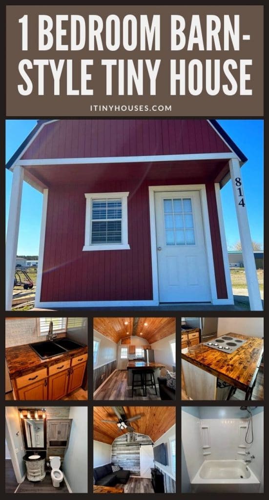 1 Bedroom Barn-Style Tiny House Comes at an Affordable Price Tag PIN (2)