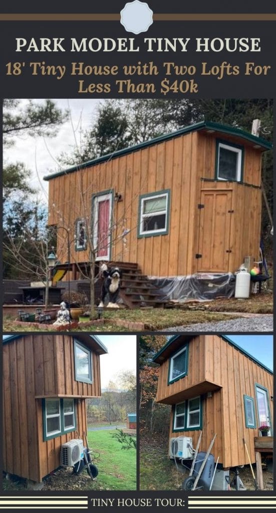 18' Tiny House with Two Lofts For Less Than $40k PIN (2)