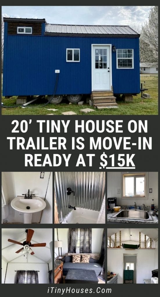 20’ Tiny House on Trailer is Move-In Ready at $15k PIN (3)