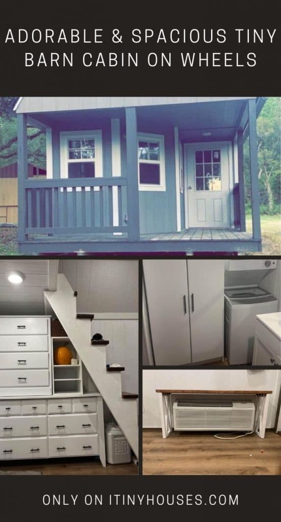 32' Spacious Tiny Barn Cabin is Super Affordable PIN (1)