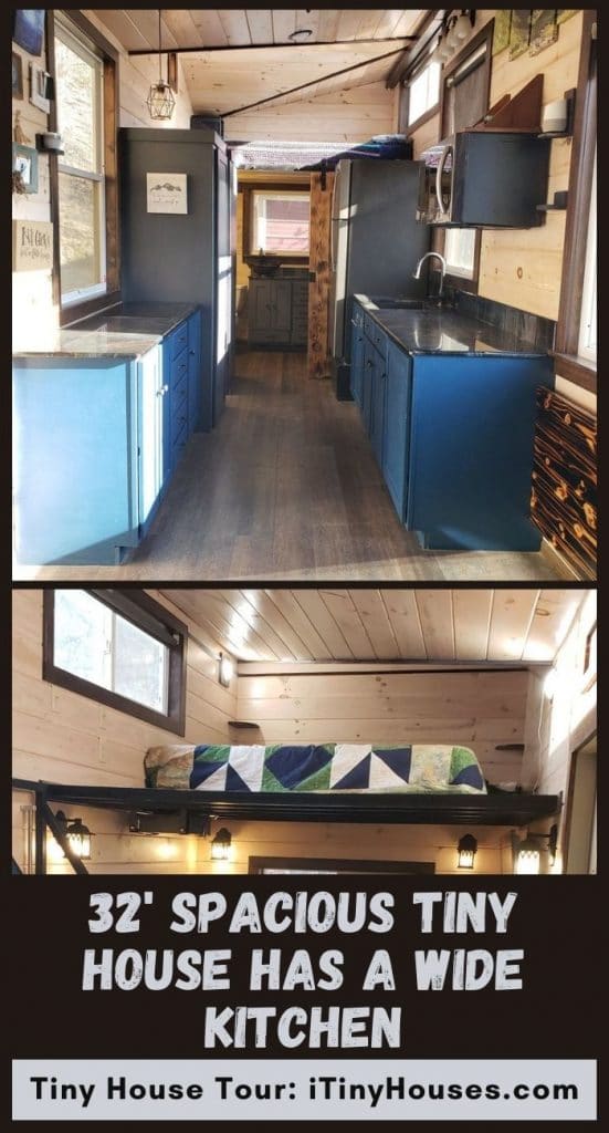 32' Spacious Tiny House Has a Wide Kitchen PIN (2)