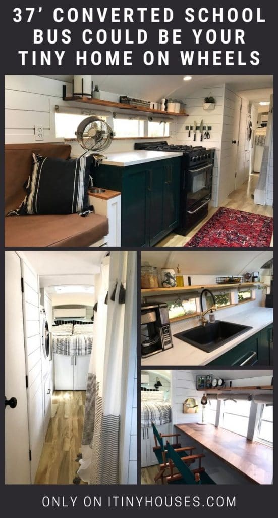 37’ Converted School Bus Could Be Your Tiny Home on Wheels PIN (3)