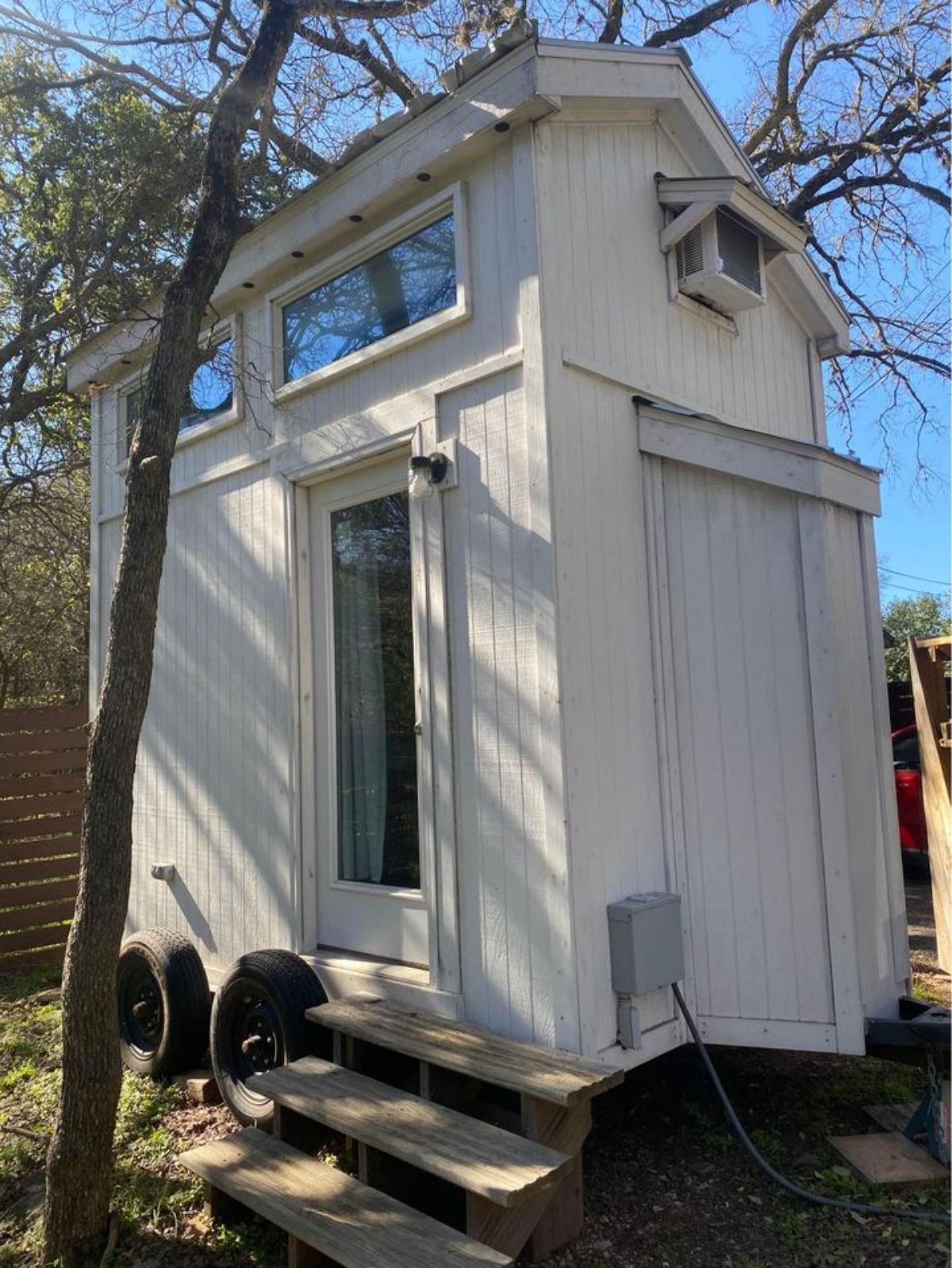 Fully Furnished 12' Micro Tiny Home from outside