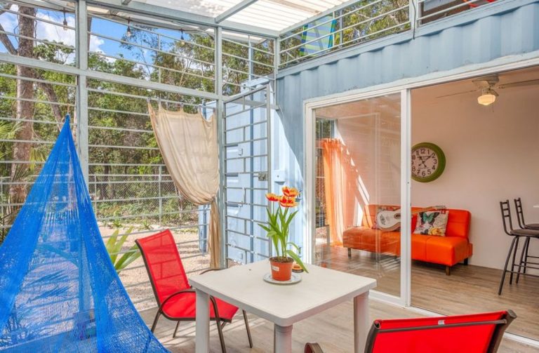 TeslaPowered Tiny Home Sits on 1/3 Acre of Land, Up For Sale