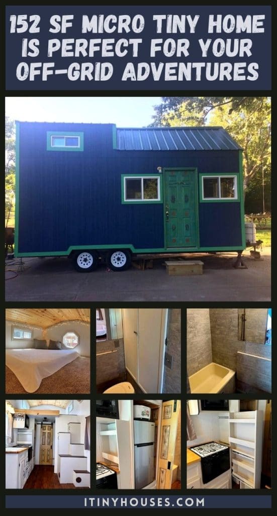 152 sf Micro Tiny Home is Perfect For Your Off-Grid Adventures PIN (2)