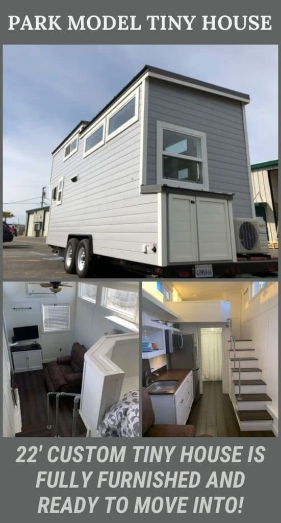 22' Custom Tiny House is Fully Furnished and Ready to Move Into! PIN (1)