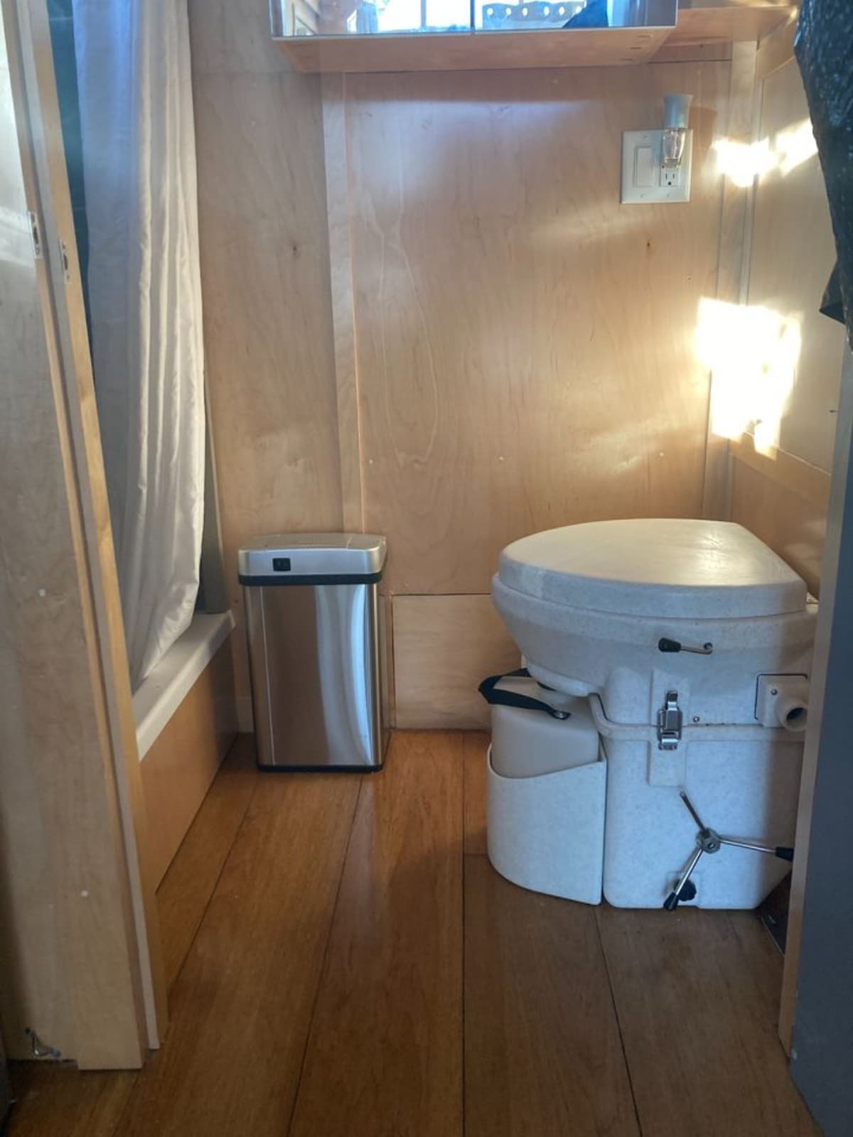 Toilet area of 221 sf Beautiful Tiny Home