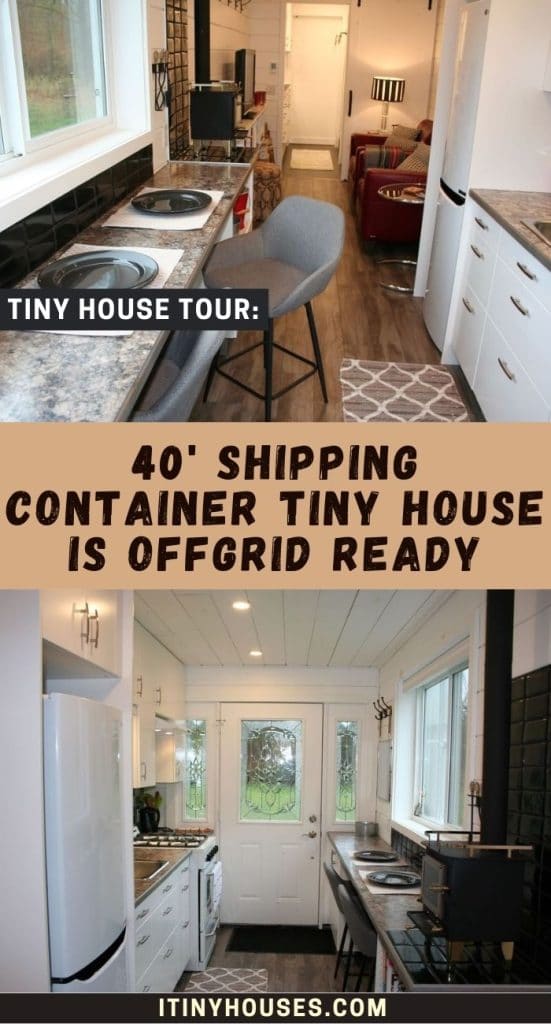 40' Shipping Container Tiny House is Offgrid Ready PIN (1)