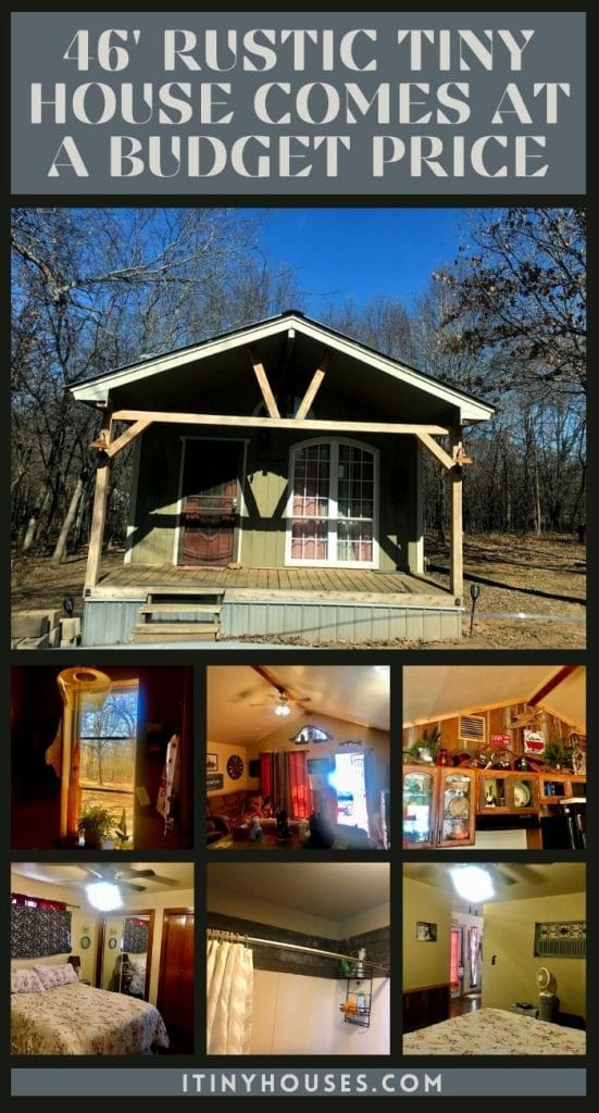46' Rustic Tiny House Comes at a Budget Price PIN (1)