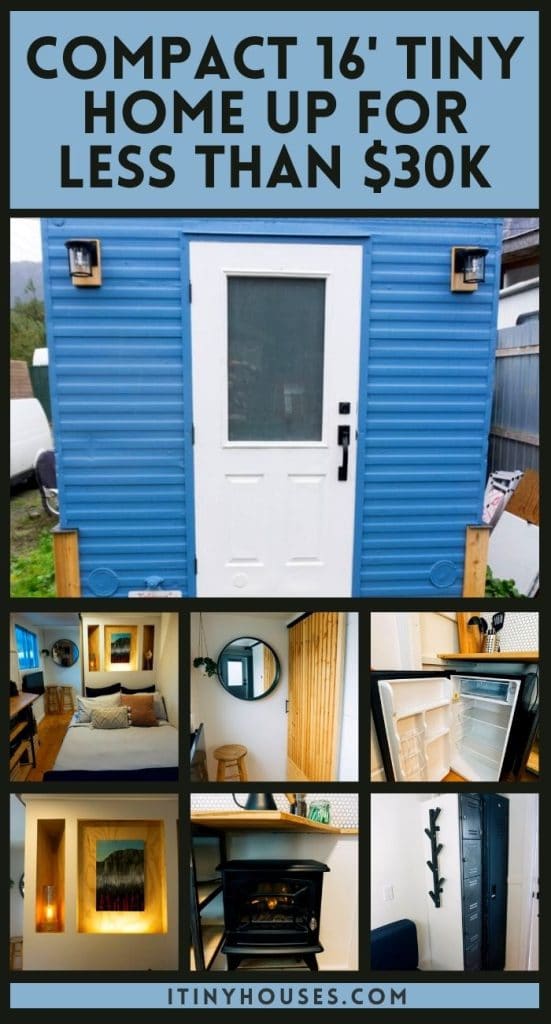 Compact 16′ Tiny Home Up For Less Than $30k PIN (2)