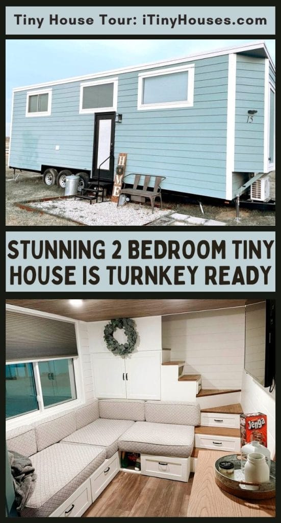Stunning 2 Bedroom Tiny House is Turnkey Ready PIN (2)