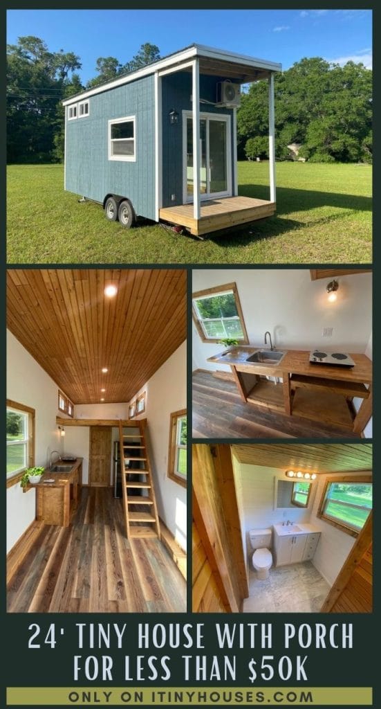 24' Tiny House with Porch For Less Than $50k PIN (1)