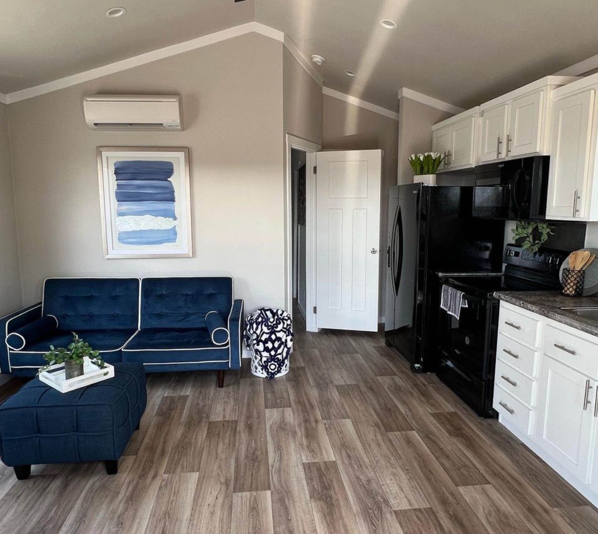 Interiors of 32' Ranch Style Tiny Home