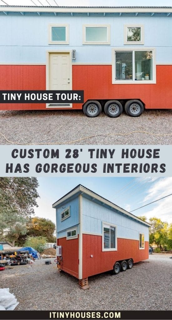 Custom 28' Tiny House Has Gorgeous Interiors PIN (2)