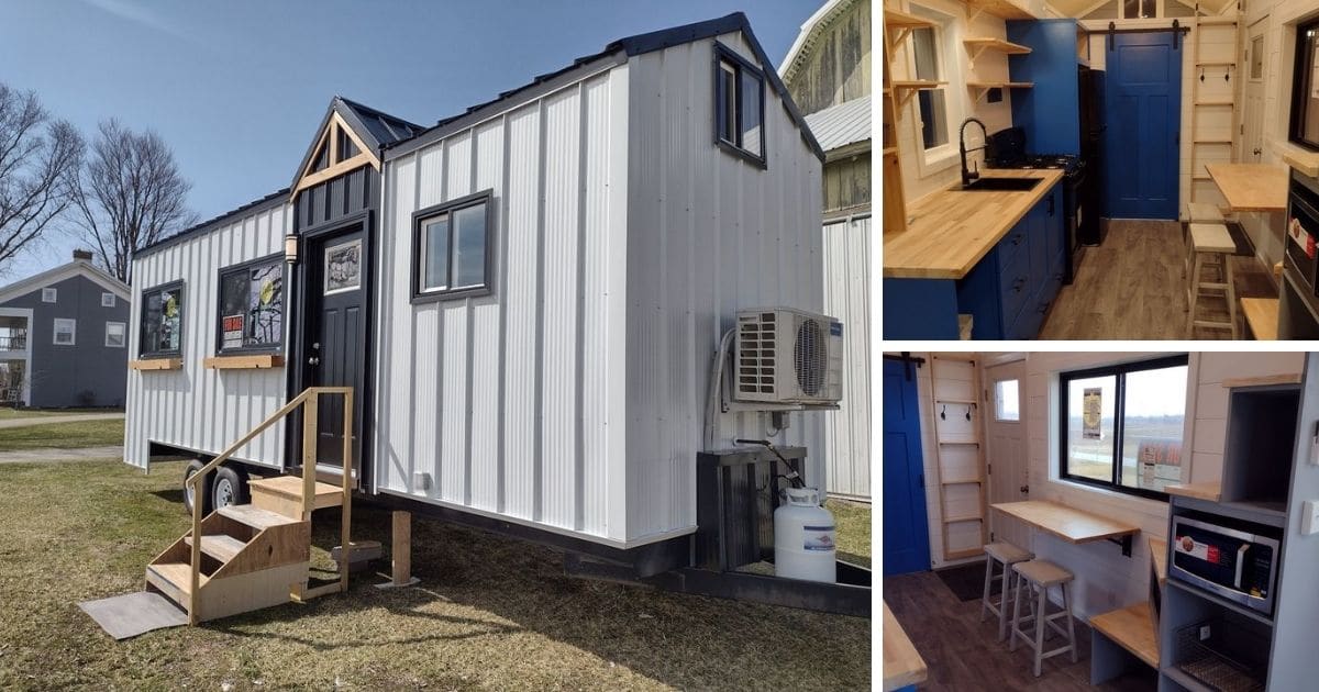 27' Affordable Tiny Home on Wheels Has Dual Lofts - Tiny Houses