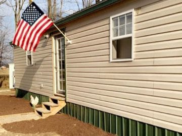 Featured Img of 40' Shed Converted Tiny House For Just $35k