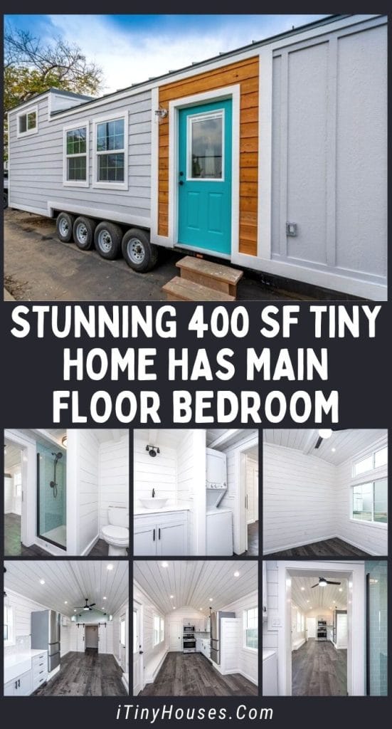 Stunning 400 sf Tiny Home Has Main Floor Bedroom PIN (1)