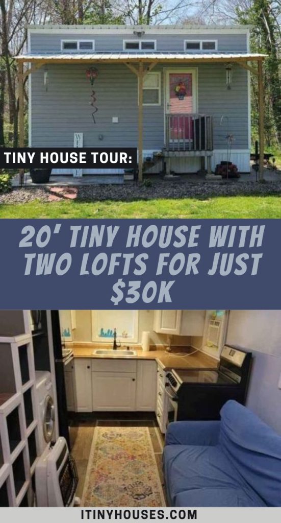 20’ Tiny House with Two Lofts For Just $30k PIN (3)