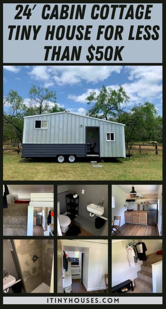 24′ Cabin Cottage Tiny House For Less Than $50k PIN (1)