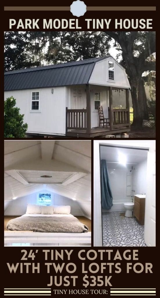 24’ Tiny Cottage With Two Lofts For Just $35k PIN (2)