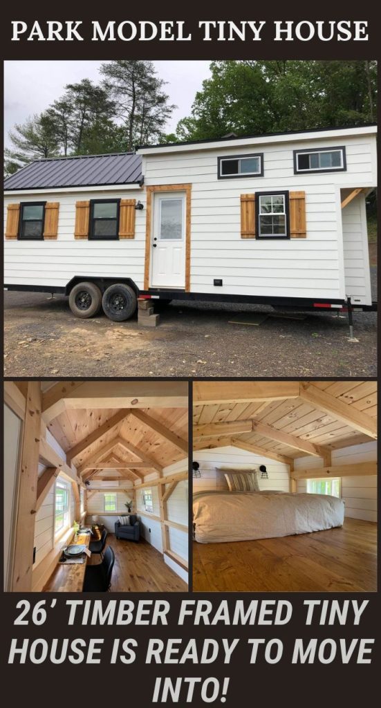 26’ Timber Framed Tiny House is Ready to Move Into! PIN (3)