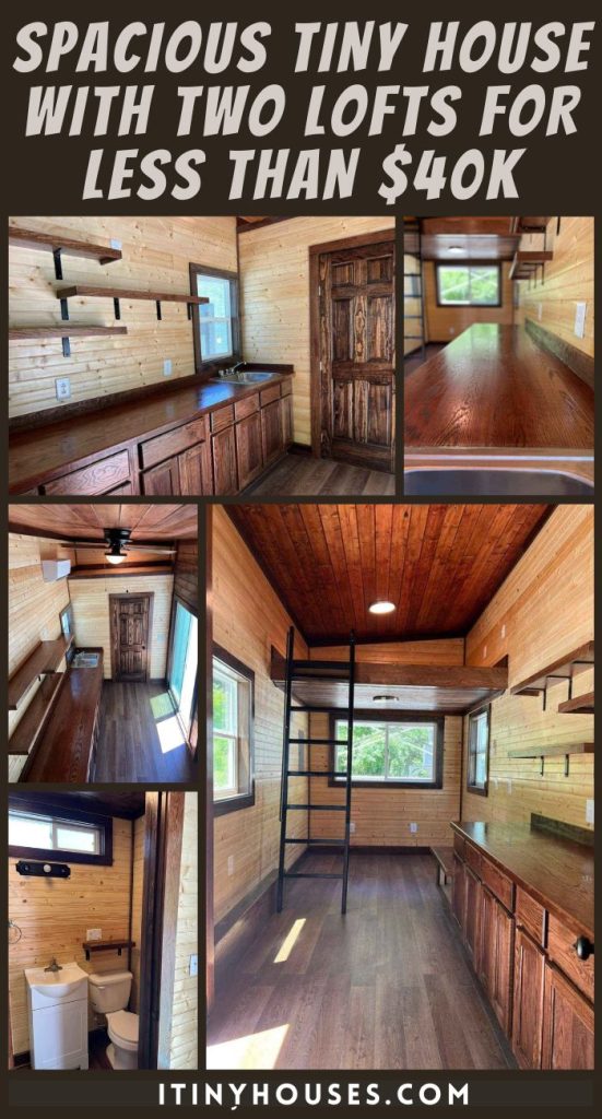 Spacious Tiny House with Two Lofts For Less Than $40k PIN (3)