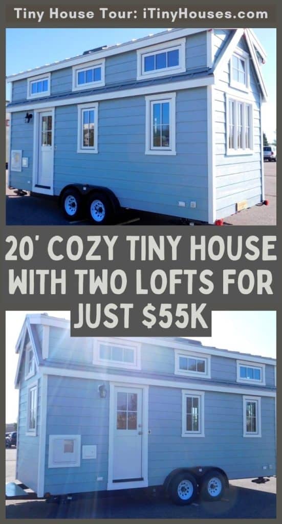 20’ Cozy Tiny House with Two Lofts For Just $55k PIN (3)