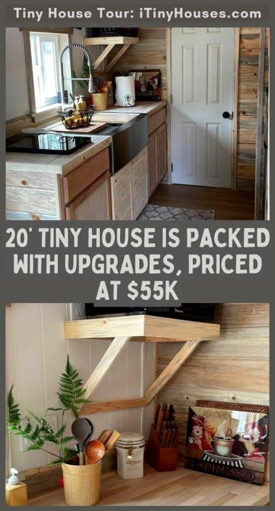20’ Tiny House is Packed with Upgrades, Priced at $55k PIN (1)