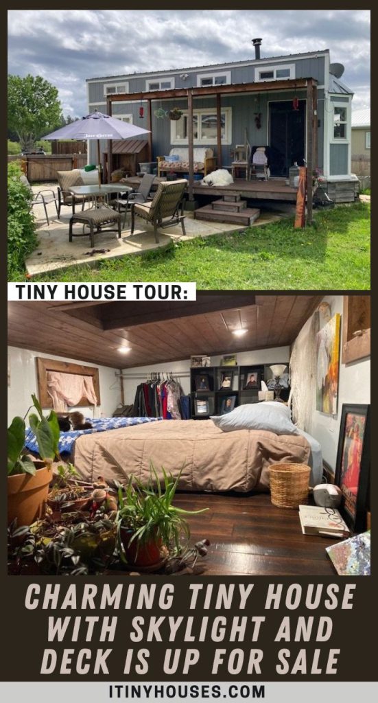 Charming Tiny House with Skylight and Deck is Up For Sale PIN (1)