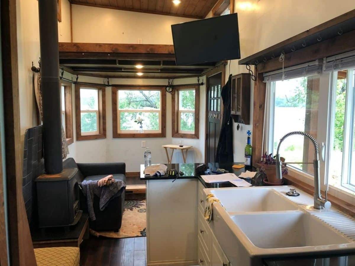 Overall interior view of Charming Tiny House