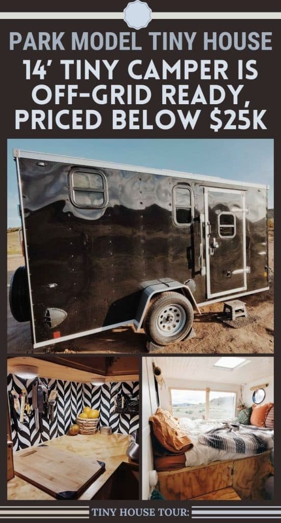 14’ Tiny Camper is Off-Grid Ready, Priced Below $25k PIN (2)
