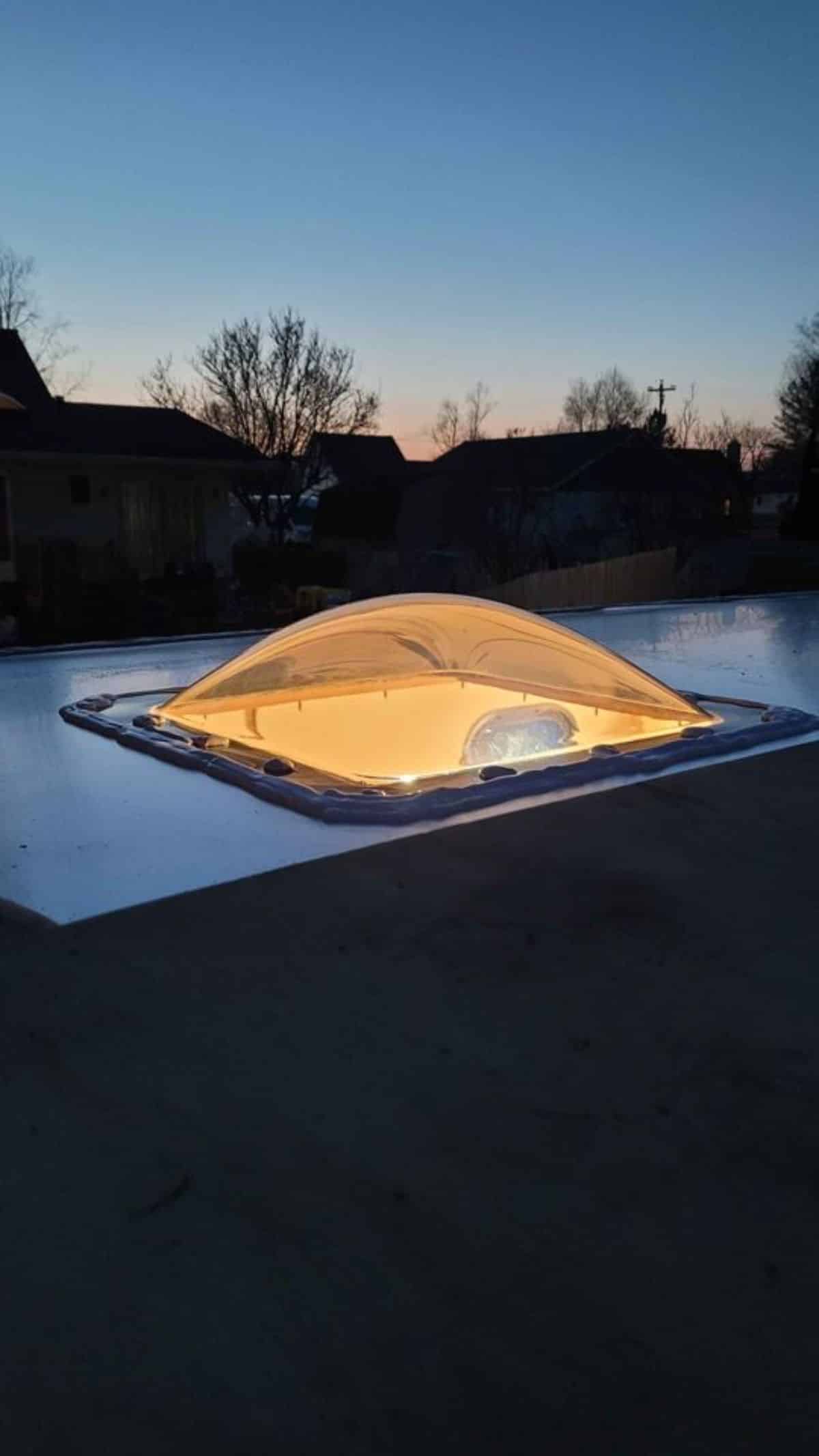 Skylight window makes it more brighter and stunning