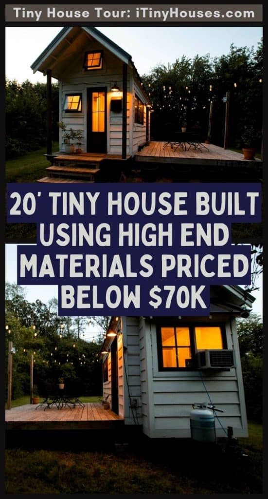 20’ Tiny House Built Using High End Materials Priced Below $70k PIN (1)