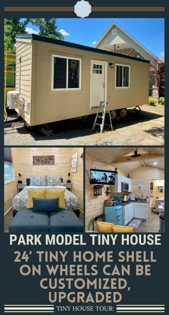 24’ Tiny Home Shell on Wheels Can Be Customized, Upgraded PIN (3)