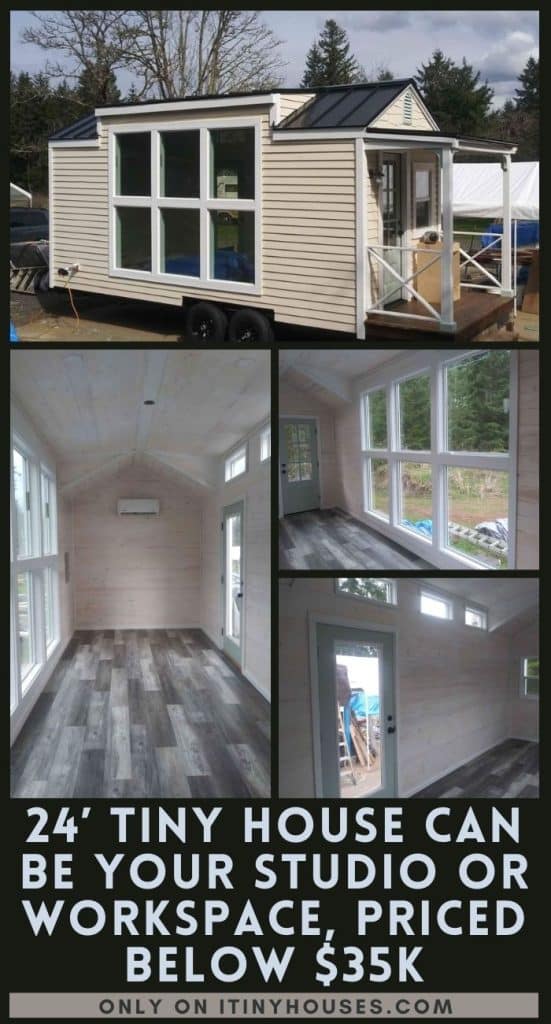24’ Tiny House Can Be Your Studio or Workspace, Priced Below $35k PIN (2)