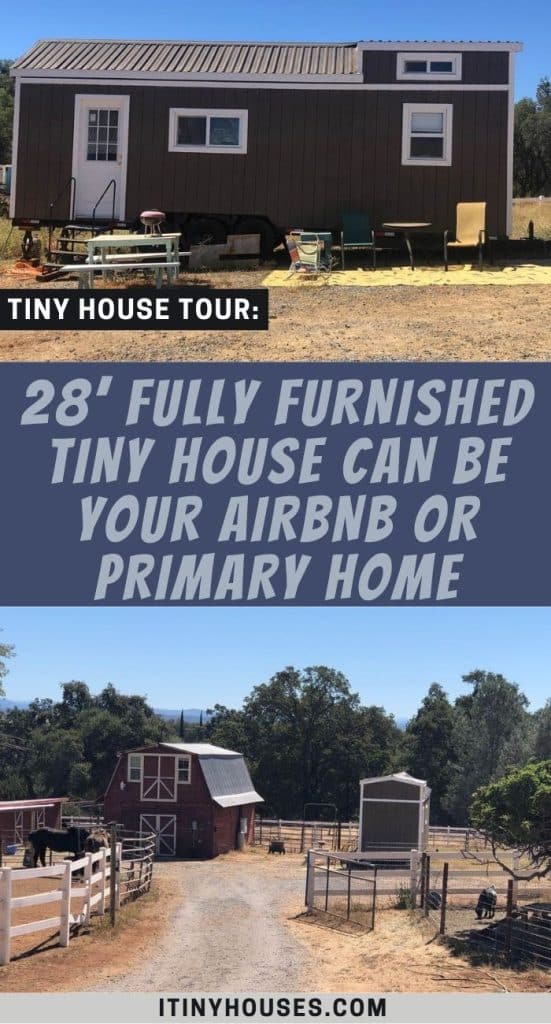 28’ Fully Furnished Tiny House Can Be Your Airbnb or Primary Home PIN (1)