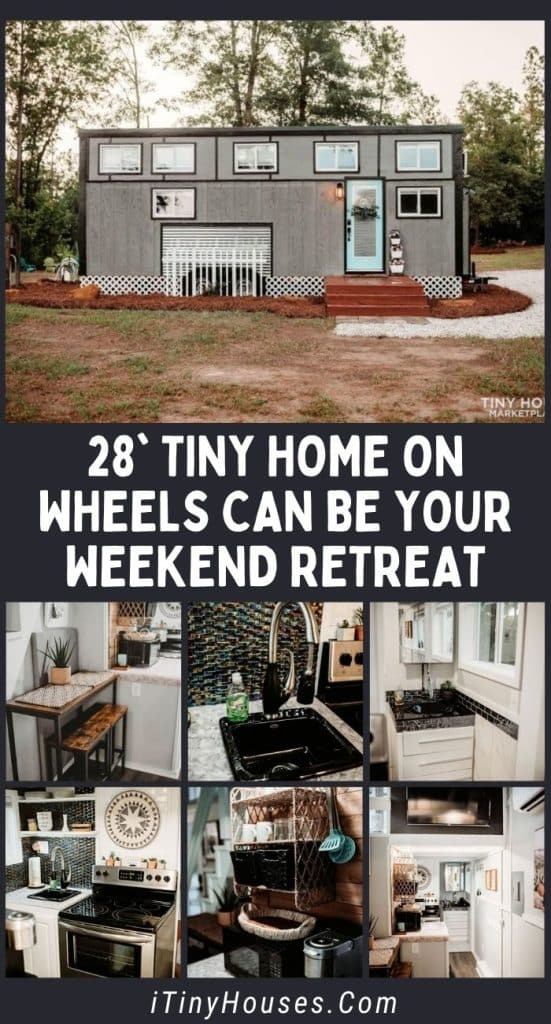 28' Tiny Home on Wheels Can Be Your Weekend Retreat PIN (1)